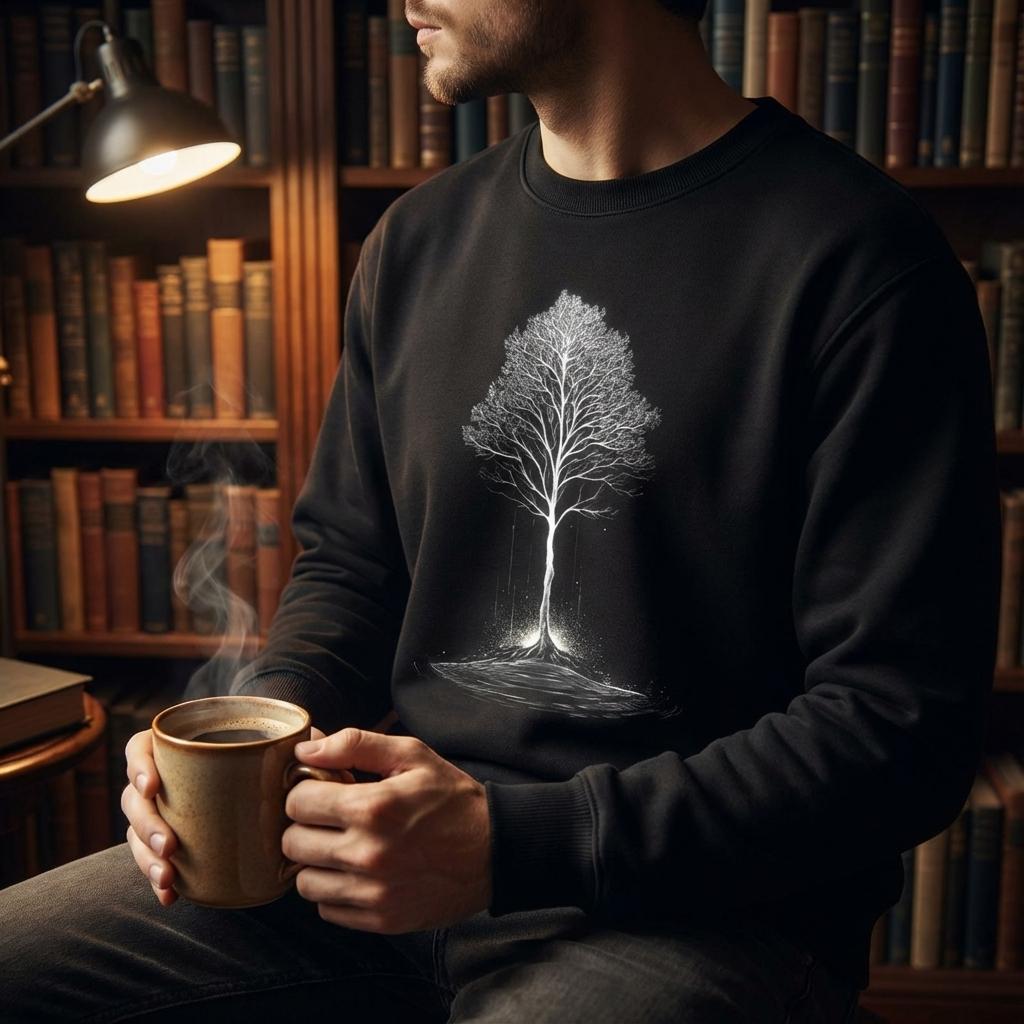 The Life-Source Unisex Sweatshirt | Midnight Collection