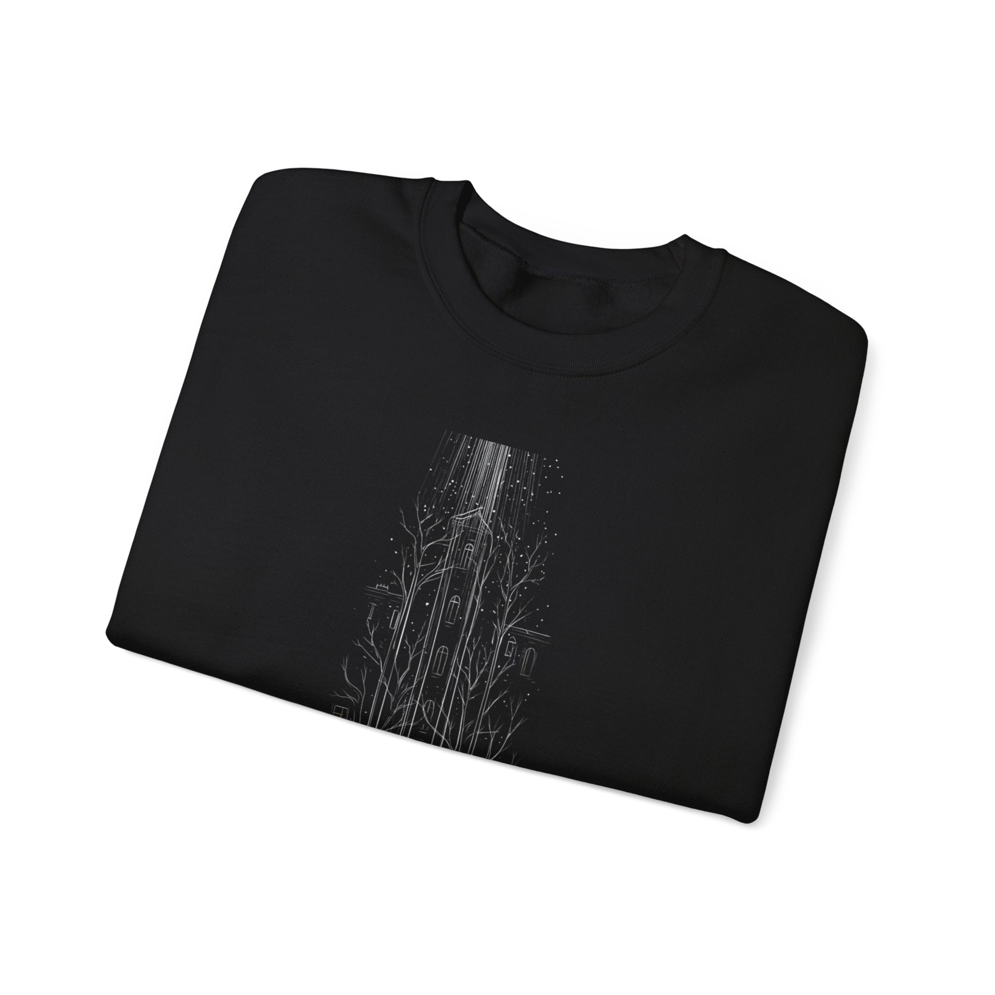 Nocturne Path Unisex Sweatshirt | Midnight Collection