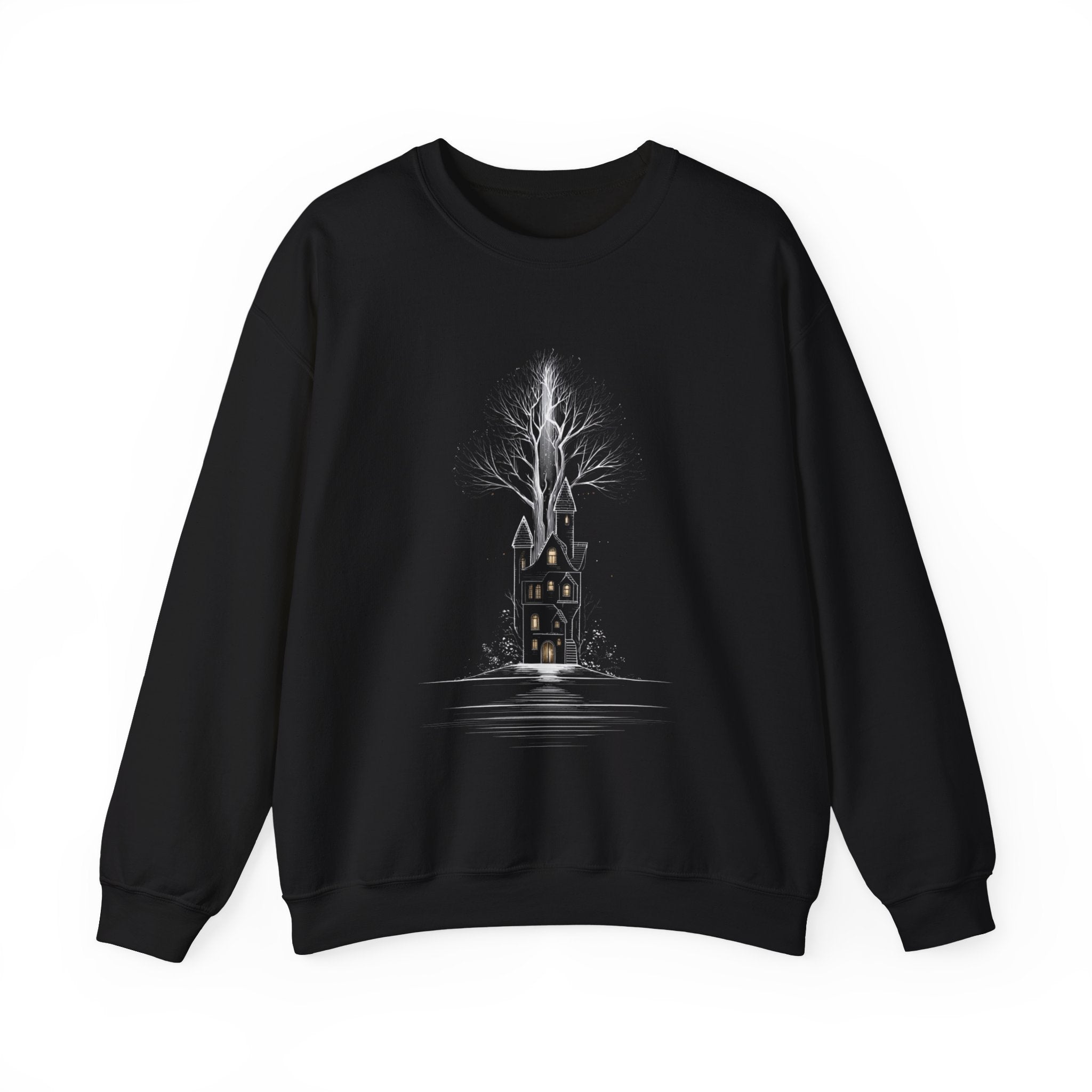 Enchanted Abode Unisex Sweatshirt | Midnight Collection