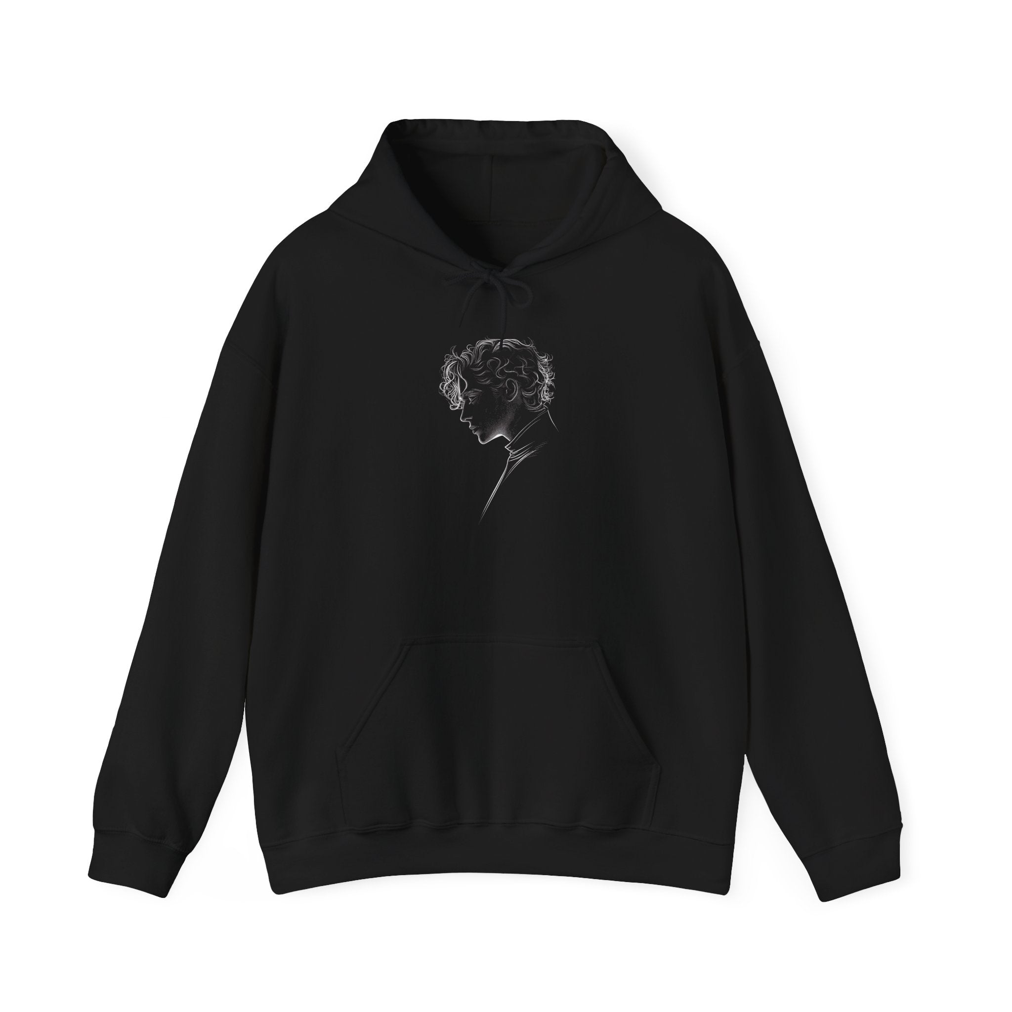 Etched Profile Unisex Hoodie | Midnight Collection