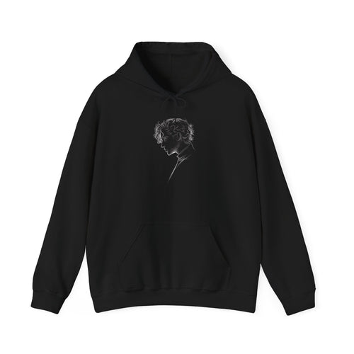 Etched Profile Unisex Hoodie | Midnight Collection