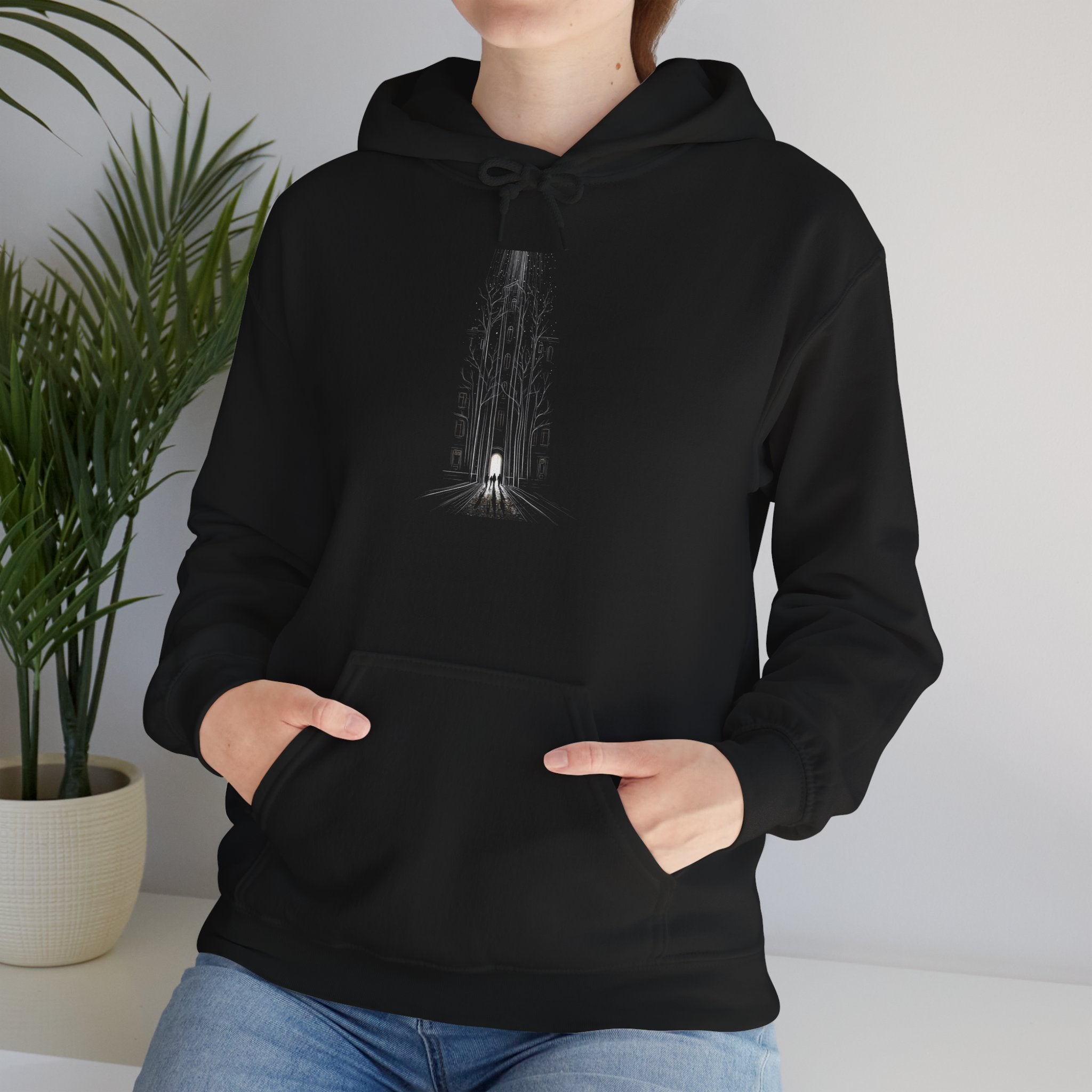 Nocturne Path Unisex Hoodie | Midnight Collection