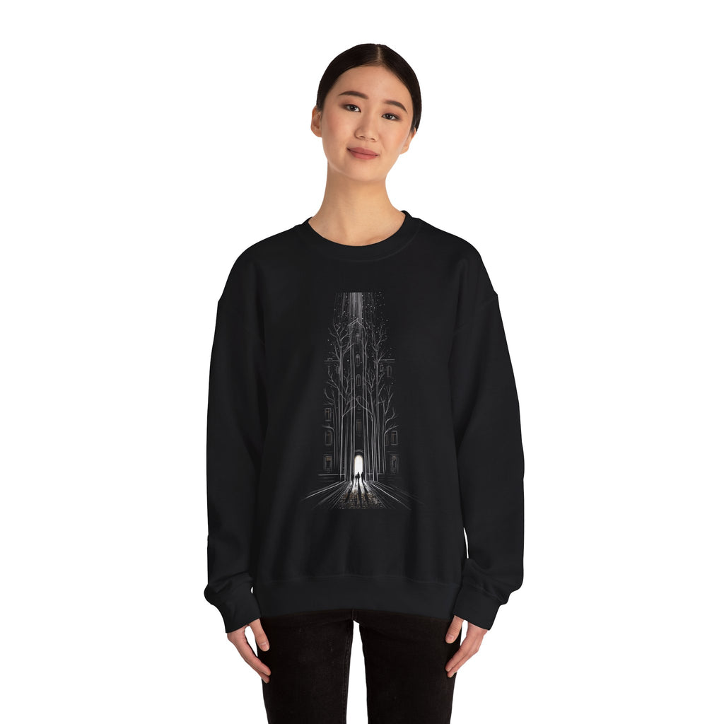 Nocturne Path Unisex Sweatshirt | Midnight Collection