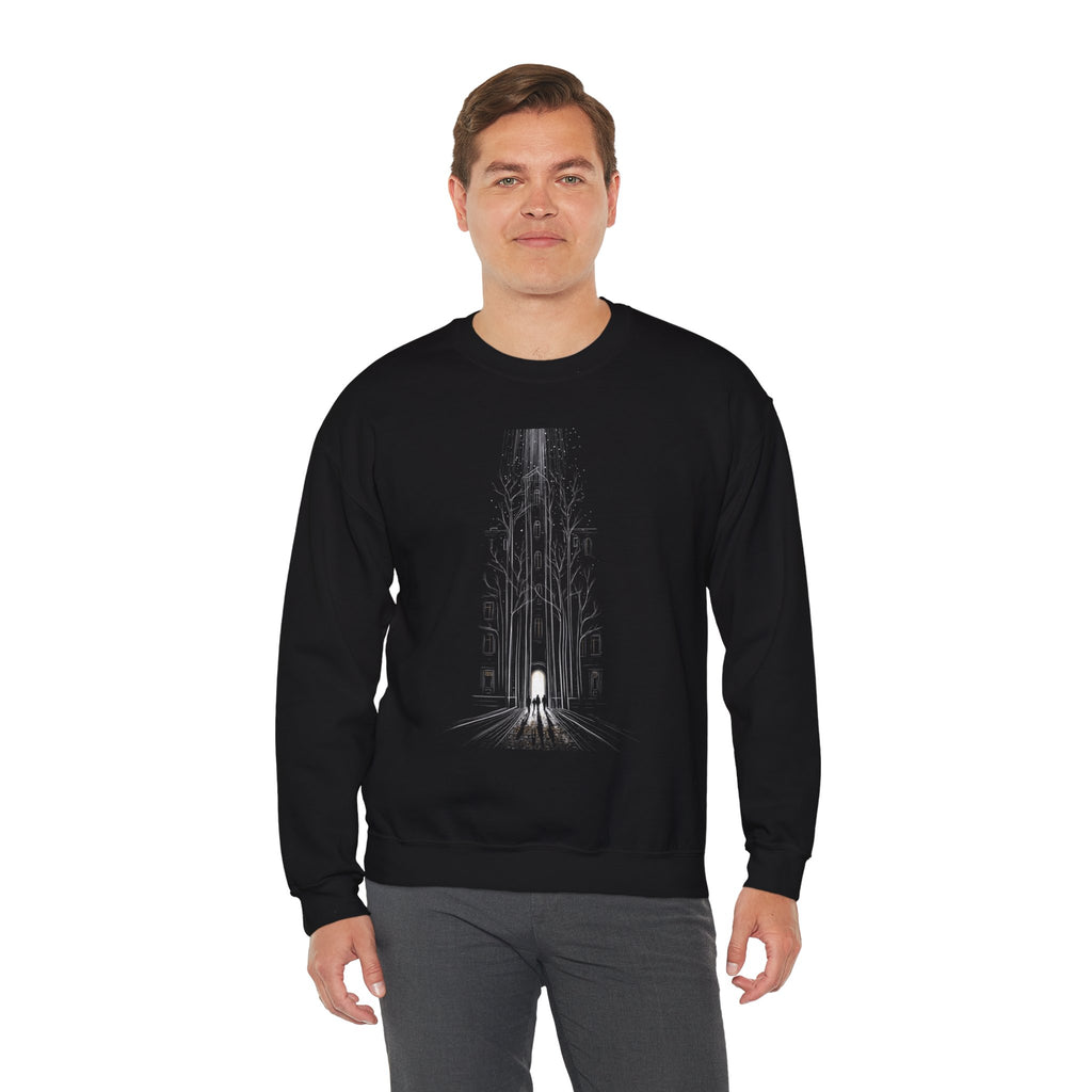 Nocturne Path Unisex Sweatshirt | Midnight Collection